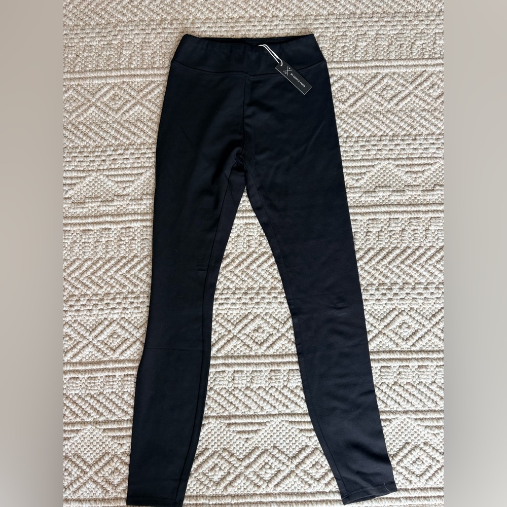 NWT Gentle Fawn Carreta Black Leggings Size Small High Rise Stretch Pants